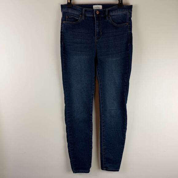 Nicole Miller Jeans 8 Womens High Rise Skinny Blue SOHO Style - Picture 1 of 13